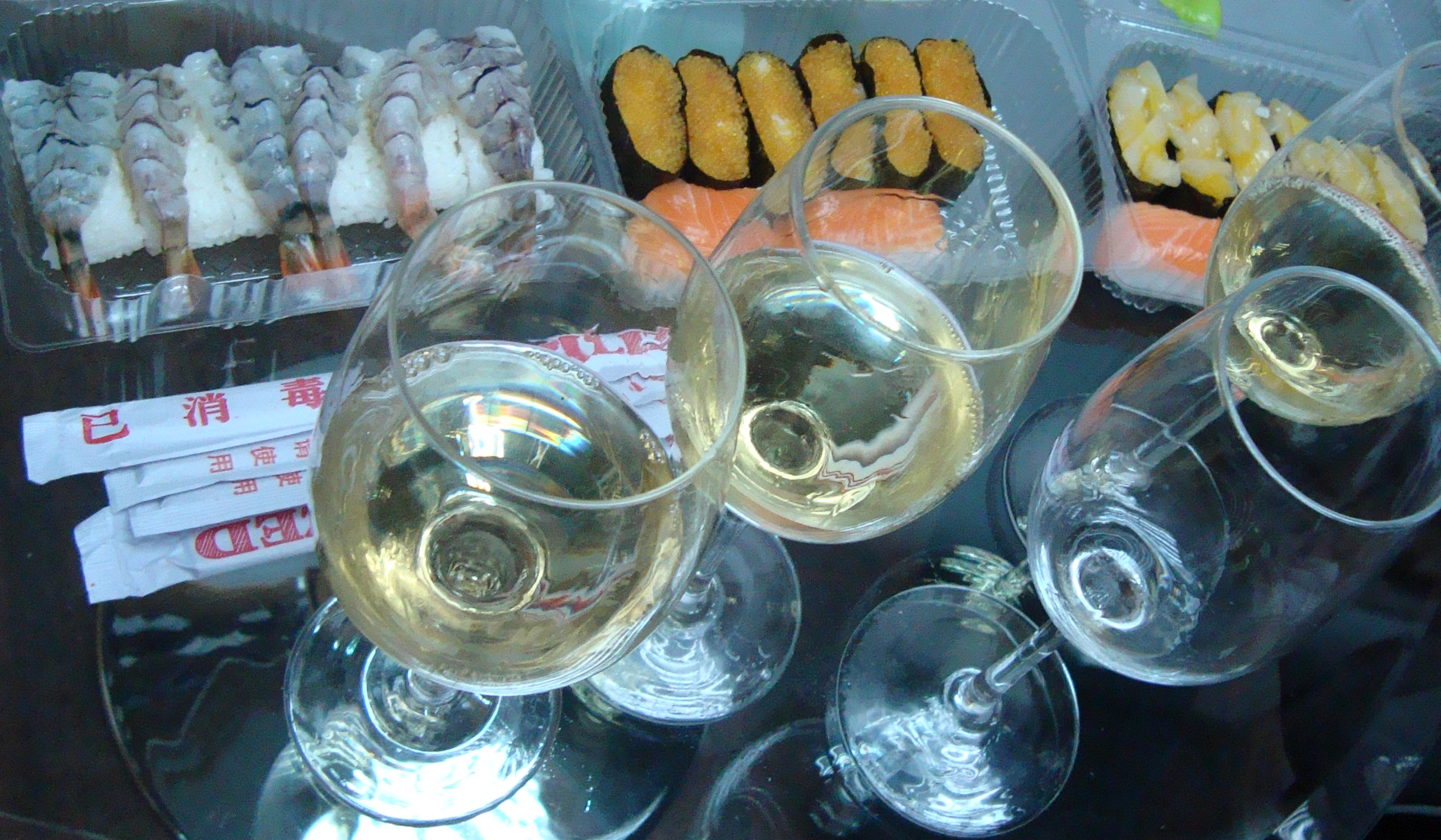 壽司與葡萄酒